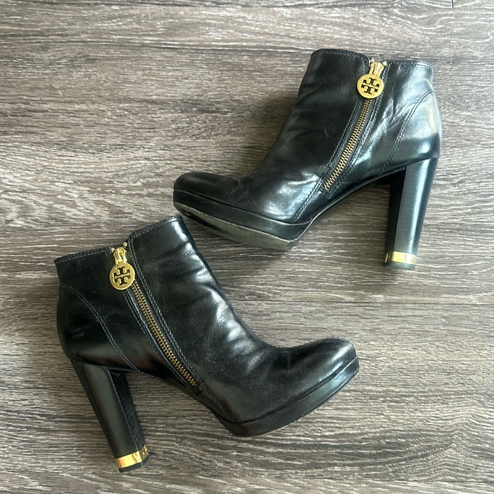 Tory Burch Black Booties